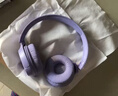 JBLTUNE520BT头戴式蓝牙无线耳机 通话降噪耳机耳麦 手机电脑笔记本耳机 紫色 实拍图