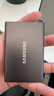 三星（SAMSUNG）1TB Type-c USB 3.2 移动固态硬盘（PSSD） T7 灰色 NVMe读速1050MB/s 手机直连笔记本外接 实拍图
