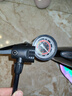 偶森高压打气筒自行车电动车汽车公路车篮足球美英法嘴带气压表充气泵 实拍图