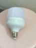 球泡灯LED高亮灯泡省电家用工厂e27螺口节能护眼无频闪 白光 E27螺口-40VV【节能高配】1只装 实拍图