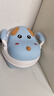 小哈伦儿童马桶宝宝坐便器婴幼儿尿盆小孩坐便器小便器双软垫小狗洛克蓝 实拍图