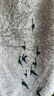 金号 A类纯棉抗菌枕巾加大加厚枕巾单条装  优雅水墨画 防螨防霉防臭 实拍图