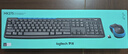 罗技（Logitech）MK275 键鼠套装 无线键鼠套装 办公键鼠套装 全尺寸 商务键鼠套装 带无线2.4G接收器 黑蓝色 实拍图