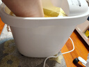 飞利浦（PHILIPS）泡脚桶躺泡免洗电动按摩足浴盆UV杀菌小白桶智能恒温加热软胶泡脚盆3222F 节日生日实用礼物 实拍图