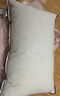水星家纺枕头枕芯酒店枕头护颈枕头芯家用单个纯棉抗菌可水洗高枕48x74cm 实拍图
