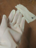 SP SAUCE日本丁腈洗碗手套厨房食品级耐用加厚防水清洁洗衣家务橡胶手套 乳白色 1双 中号M 实拍图