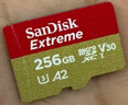 闪迪（SanDisk）256GB TF(MicroSD)内存卡 4K极速金卡A2 V30 U3行车记录仪 运动相机无人机 监控存储卡 读190MB/s 实拍图