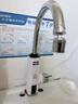 奥克斯（AUX）电热水龙头热水器加热水龙头快速热水变频恒温厨房下进水 【大屏数显】雪山白+漏保插头+万向喷头 实拍图