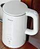 美的（Midea）电热水壶烧水壶家用养生自动断电冲奶一体恒温壶食品304不锈钢1500W速热1.5升大容量 SH15X301 实拍图
