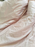 MIDO HOUSE铭都100支四件套纯棉床上用品100%全棉床笠被套A类高端轻奢高级感被罩200x230cm蔷薇粉 实拍图
