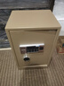 得力保险柜 家用办公指纹密码保管箱小型保密箱全钢防盗可入墙入柜保管柜保险箱 60cm金色 曜臻系列 实拍图