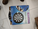 新动力飞镖盘套装比赛金属支架双面植绒18寸飞镖靶XD0118内含6支飞镖 实拍图