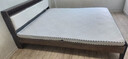 迎裕财实木1.8m软包双人床主卧现代简约单人出租屋床 橡木灰软包床+10cm床垫 1.8*2米框架结构【促销款】 实拍图