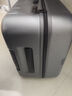 米家小米行李箱28英寸拉杆箱大容量旅行箱PC托运密码箱男女皮箱子灰色 实拍图