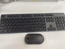 小米（MI）无线键鼠套装 3 深空黑 轻薄便携 全尺寸104键盘鼠标 2.4G无线传输 电脑笔记本办公 键盘鼠标套装 实拍图