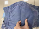 真维斯（Jeanswest）天丝超薄抗皱休闲裤男夏季新款宽松直筒男裤百搭阔腿长裤子男士 蓝色 XL 实拍图