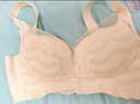 都市丽人内衣女无钢圈小花心文胸聚拢中薄款透气波斯菊性感蕾丝胸罩2B9506 实拍图