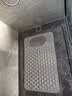 七七家浴室洗澡防滑地垫卫生间淋浴脚垫多功能按摩防摔垫子 米色50*80cm 实拍图