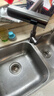京东京造水龙头厨房 洗菜盆冷热抽拉式三功能304不锈钢飞雨瀑布水槽龙头 实拍图