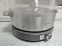 美的（Midea）0涂层电火锅不锈钢火锅专用锅分体可拆全钢速沸电火锅电热锅多功能锅6.5L电煮锅多用途锅HGS30G1 实拍图