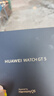 HUAWEI WATCH GT 5 46mm 苍山灰 氟橡胶表带华为智能手表情绪健康助手玄玑感知系统 实拍图