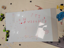 得力60*90cm家用软铁磁铁可吸附自粘白板贴可擦写贴纸画板 涂鸦自粘墙纸壁纸家装背景墙装饰贴  实拍图