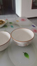 陶瓷碗家用喜庆乔迁新居碗碟餐具套装岁月静好饭碗 岁月静好3碗 实拍图