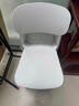 全品屋餐椅凳子塑料椅子办公椅靠背休闲椅书桌椅学习椅化妆椅电脑椅 实拍图