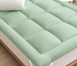 京东京造抗菌云感棉花床垫 新疆棉宿舍床褥加厚可折叠 0.9x2m 豆绿色 实拍图