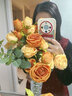 京东鲜花轻奢高端玫瑰大花束绢花假花仿真花乔迁客厅婚庆装饰高档花卉套装 实拍图