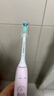 飞利浦（PHILIPS）声波电动牙刷钻石3系 生日礼物 情侣送男生/女友 微泡水流 HX5171/04淡粉色 实拍图