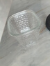高颜值锤纹杯初雪玻璃杯日式家用水杯威士忌酒杯方形杯子简约 初雪杯 200ml 鱼鳞透明 实拍图