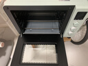 海氏（Hauswirt）C40三代电烤箱家用专业烘焙多功能大容量发酵一体机食品级搪瓷内胆智能菜单 湖水绿 40L 实拍图