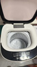 奥克斯（AUX）迷你洗衣机 全自动小型婴儿儿童宝宝内衣波轮洗衣机 带甩干烘干洗脱一体 【国补】6KG洗脱容量白色【母婴专用】 波轮 实拍图