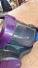 海尔（Haier）卧式吸尘器 家用强劲大吸力 宠物地毯清洁 家庭开荒大功率吸尘器 一键收线HZW1207Z紫色 实拍图
