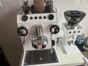 格米莱（Gemilai）【品牌会员日】双瞳G3145B咖啡机 家用商用半自动咖啡机小家电意式浓缩 1L蒸汽锅炉 【咖磨套装】3145B白色+9015C平刀 实拍图