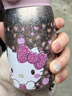 三丽鸥（SANRIO）凯蒂猫HelloKitty双饮钛杯保温杯316不锈钢带吸管女女神礼物250ml 实拍图