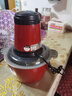 奥克斯（AUX）绞肉机家用小型不锈钢绞馅机碎肉机电动多功能辅食料理机 打肉机肉馅蒜蓉机AJR-18AZX-117红色 晒单实拍图