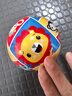 费雪（Fisher-Price）儿童玩具球 宝宝卡通小皮球拍拍球彩印球10cm狮子生日礼物礼品 实拍图