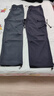 Homlean美式机能伞兵工装裤男夏季宽松小众阔腿休闲登山长裤S6603深灰XL 实拍图
