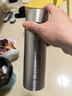 恩尔美（nRMEi）保温杯男士男款茶水分离磁弹泡茶杯316不锈钢便携车载磁吸水杯子 实拍图
