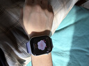Apple/苹果 Watch S11 智能手表GPS款46毫米银色铝金属表壳雾紫色运动型表带S/M MEVW4CH/B 实拍图