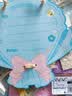 NVV手工diy花束贺卡材料包3D向日葵立体手工幼儿园中小学生送老师女神节礼物手写生日祝福卡NR-HK蓝 实拍图