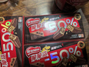 雀巢（Nestle）脆脆鲨巧克力花生牛奶威化饼干混合口味分享桶装330g早餐独立包装 实拍图