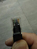 毕亚兹 六类网线 千兆高速宽带线 CAT6类家用电脑路由器5g网络工程监控线8芯成品跳线2.5g黑色2.5米 实拍图