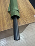 美度（MAYDU）双人晴雨伞大号加固加厚结实防风长把柄雨伞 M5003墨绿色 实拍图