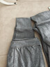 七匹狼男士秋衣秋裤男纯棉保暖内衣薄款棉毛衫保暖衣保暖裤保暖套装 深灰(上衣+裤子) XL (175) (推荐体重130-150斤) 实拍图