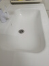 摩伊不锈钢蜂窝铝浴室柜组合卫生间圆角洗漱台陶瓷一体盆洗手盆 对开门+圆弧普通镜柜-80cm 实拍图