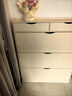 米昊（MIHAO） 鞋柜超薄多功能翻斗玄关柜防尘储物柜家用门口现代简约木鞋柜 【三斗双柜】暖白色100*17*130cm 实拍图