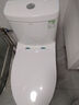 箭牌马桶家用坐便器虹吸式卫生间陶瓷卫浴大冲力抽水防臭座便器小户型 AB1116 300坑距 305/300mm 实拍图